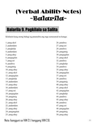 panaguring pangngalan|Balarila II .
